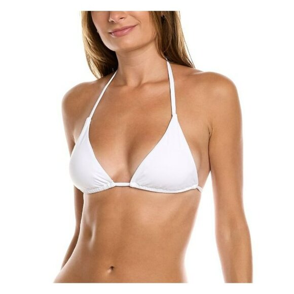 Andie Swim The String Bikini Ribbed Top White Size XSmall - Picture 1 of 6